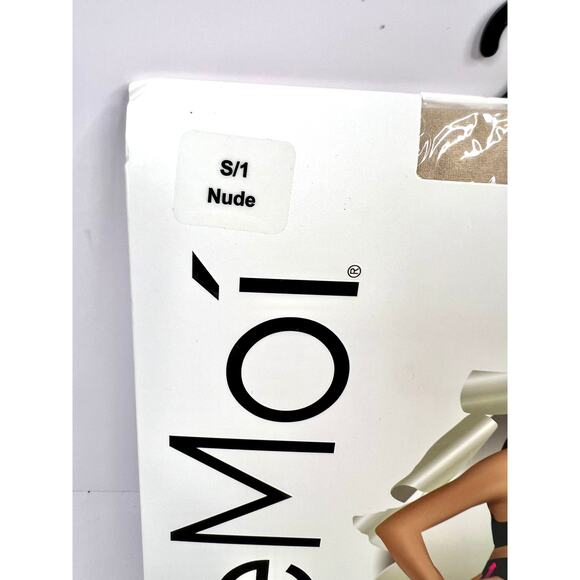 MeMoi Slim Me Size Small Women's High-Waist Nylon Maternity Slip Nude NEW Sealed - Picture 5 of 12